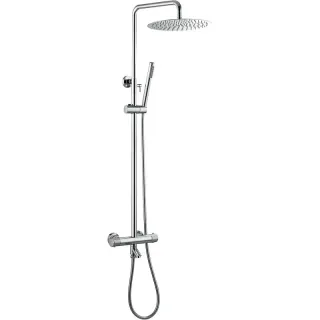 Душевая стойка c термостатом Boheme Uno 468-T-CR хром